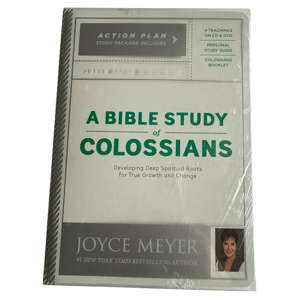 Joyce Meyer A‎ Bible Study of Colossians 4 Teachings on CD & DVD Study Guide New